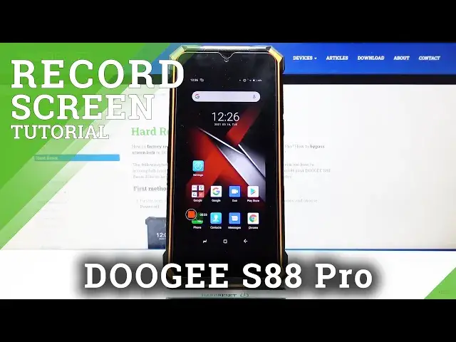 Video thumbnail for How to Record Screen on DOOGEE S88 Pro – Start Screen Recording