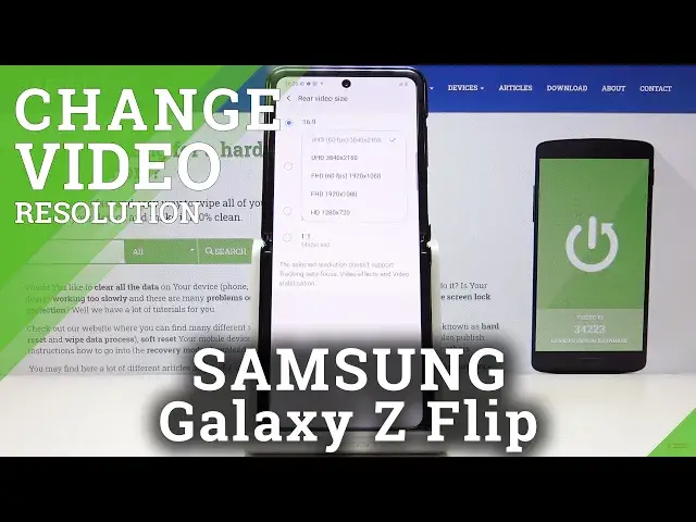 Video thumbnail for How to Adjust Video Resolution in Samsung Galaxy Z Flip – Change Video Resolution