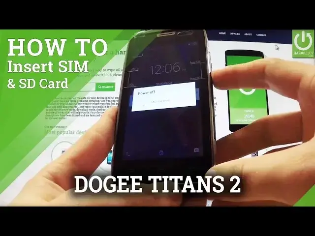 Video thumbnail for How to Insert SIM & SD in DOOGEE DG700 Titans2 - Set SIM & SD Card