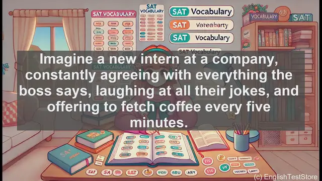 Video thumbnail for 5000 Must Know SAT Vocabulary - SAT Vocabulary: Understanding 'Obsequious'