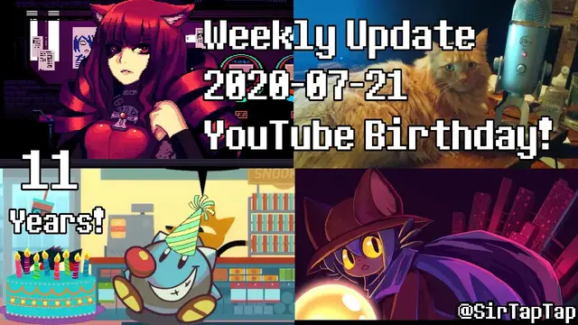 Video thumbnail for SirTapTap's YouTube birthday! (11 years!) AbyssRium Pole, upcoming videos | Weekly Update 50