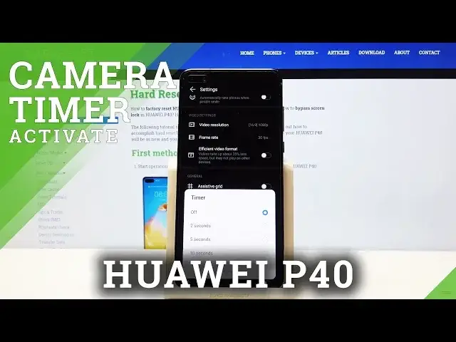 Video thumbnail for How to Set Camera Timer in HUAWEI P40 – Camera Countdown