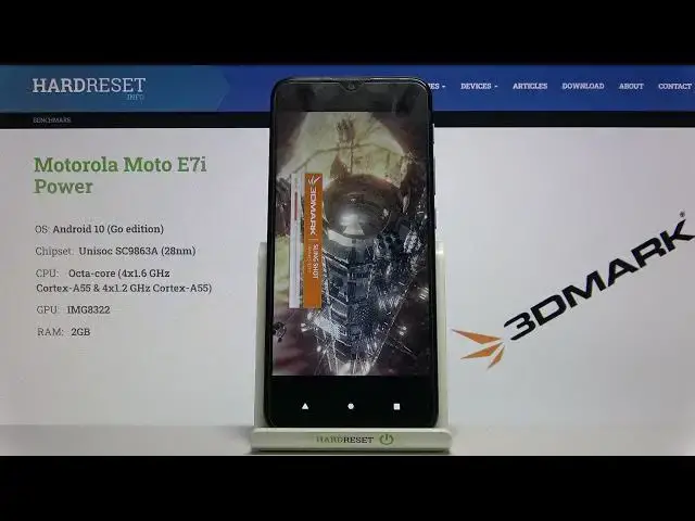 'Video thumbnail for Motorola Moto E7i Power - Sling Shot Benchmark by 3DMark'