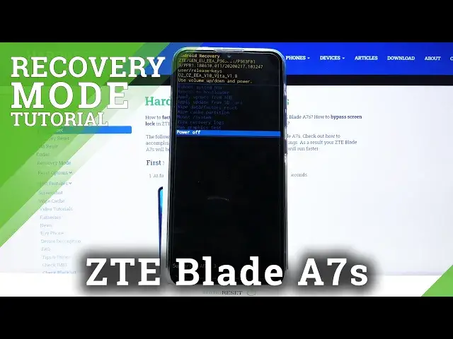 Video thumbnail for How to Enter Recovery Mode in ZTE Blade A7s – Recovery Features