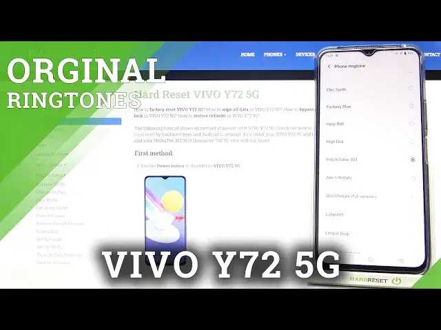 'Video thumbnail for Vivo Y72 5G - Ringtones | Full List Presentation'