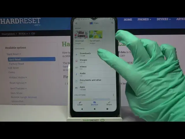 'Video thumbnail for How to Find Downloaded Files in NOKIA C20 – Find Downloads'