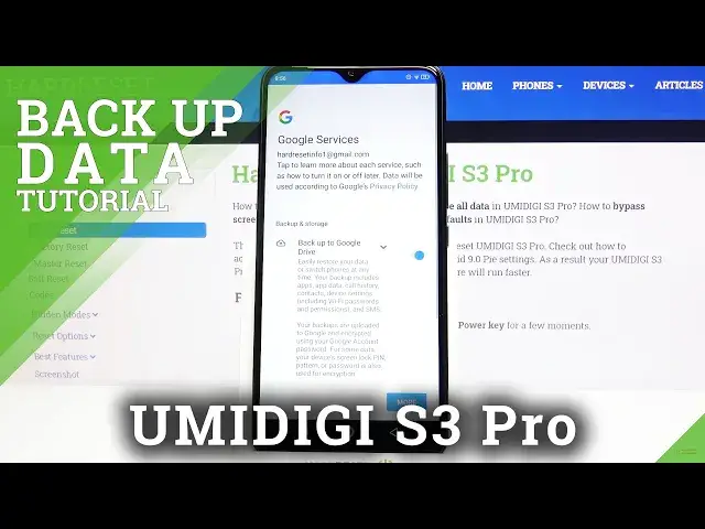 'Video thumbnail for How to Backup Data in UMIDIGI S3 Pro – Create Google Backup Account'