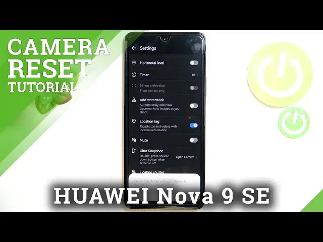 'Video thumbnail for How to Reset Camera Settings HUAWEI Nova 9 SE - Fix Not Working Camera'