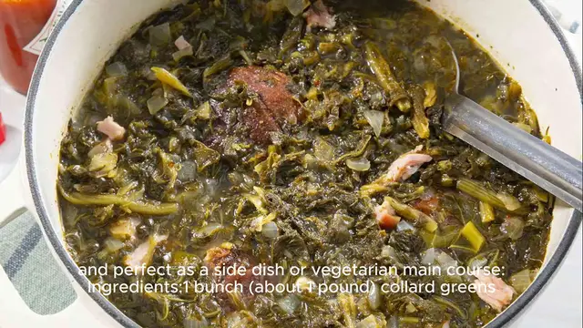 Video thumbnail for Collard greens recipe