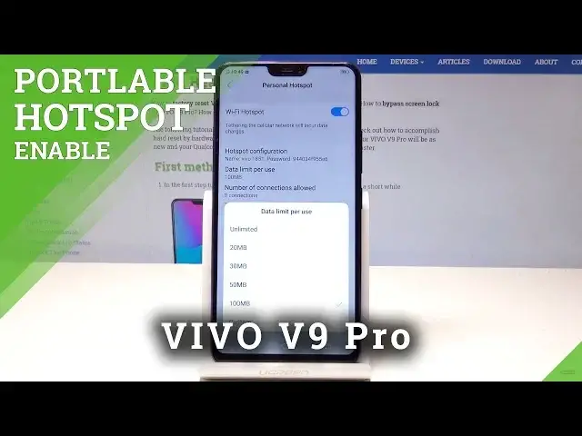'Video thumbnail for How to Create Portable Hotspot in VIVO V9 Pro - Share Mobile Data'