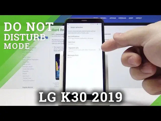 Video thumbnail for How to Activate DND Mode in LG K30 2019 – Do Not Disturb Rules