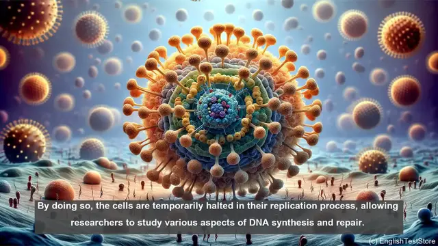 Video thumbnail for Double thymidine blockade in biology - meaning, definition and examples