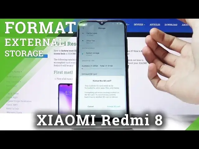 'Video thumbnail for How to Format SD Card in XIAOMI Redmi 8 – Fix Memory Card'