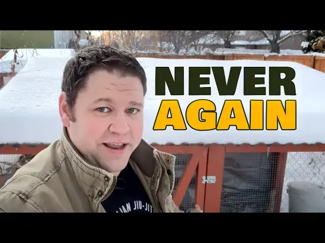 Video thumbnail for My Chickens' Water Froze... That Will Never Happen Again!