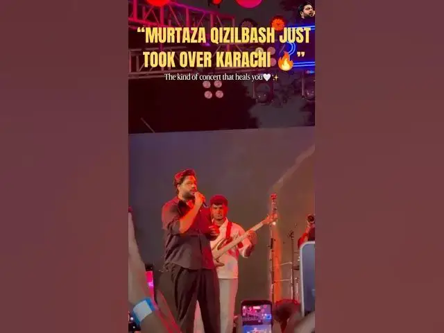 Video thumbnail for KARACHI JUST WENT CRAZY FOR MURTAZA QIZILBASH! 😱🔥 | Aug 21, 2026 | #shorts #karachi