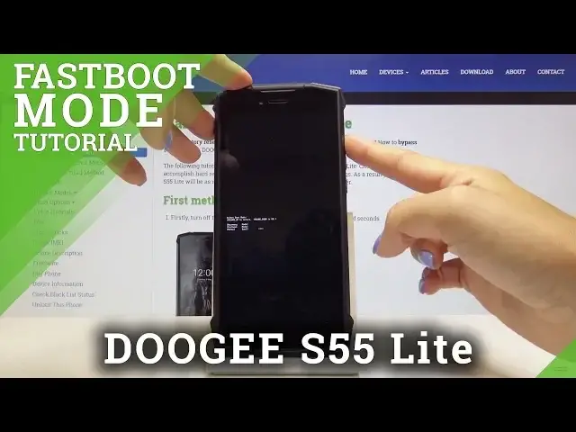 'Video thumbnail for How to Enter & Quit Fastboot Mode DOOGEE S55 Lite - Fastboot Mode'