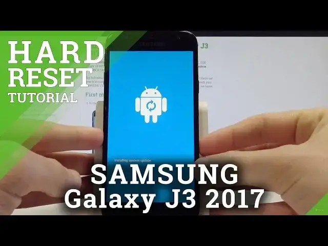 'Video thumbnail for How to Hard Reset SAMSUNG Galaxy J3 2017 - Bypass Screen Lock / Master Reset'