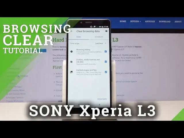 Video thumbnail for How to Delete Browser History in SONY Xperia L3 - Clear Browsing Data
