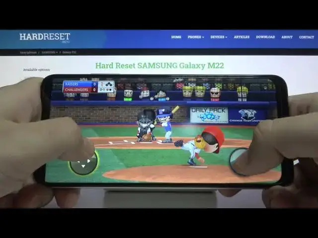 Video thumbnail for Samsung Galaxy M22 - Baseball 9 Game TEST