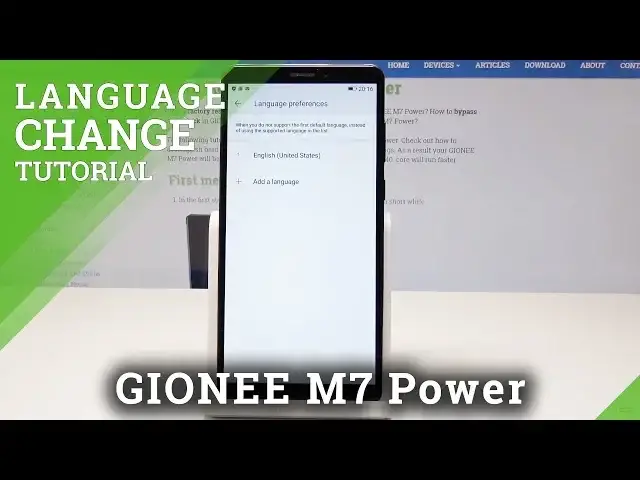 'Video thumbnail for How to Change Language in GIONEE M7 Power - Set Up Language'