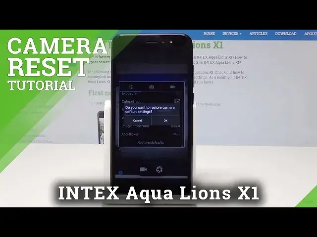 'Video thumbnail for How to Reset Camera in INTEX Aqua Lions X1 - Fix Camera Settings'