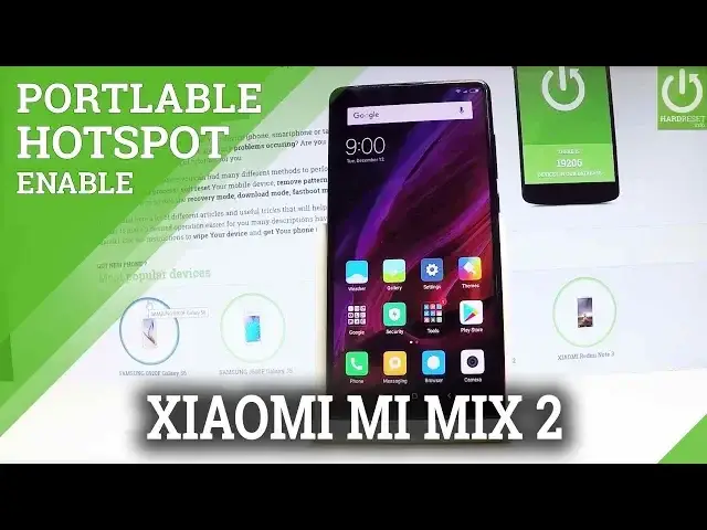 'Video thumbnail for How to Set Up Portable Hotspot on XIAOMI Mi Mix 2'