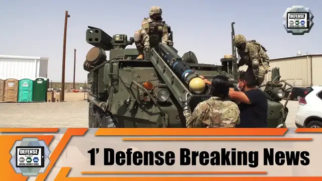 'Video thumbnail for US soldiers conduct first operational tests with Initial Maneuver Short Range Air Defense IM-SHORAD'