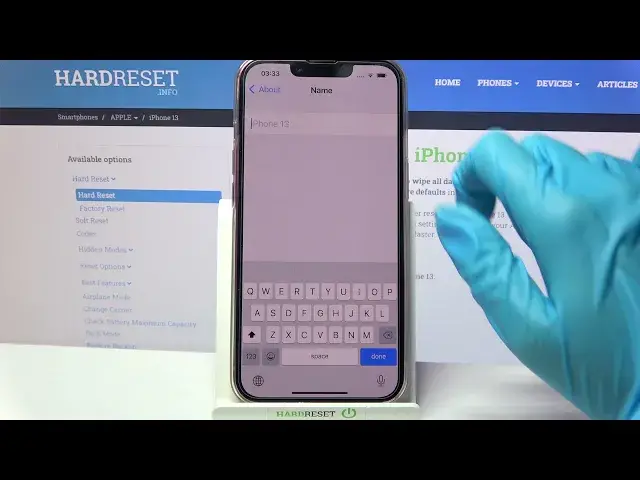 'Video thumbnail for How to Change Device Name on iPhone 13 – Rename'