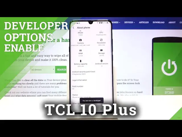 'Video thumbnail for How to Unlock Developer Mode on TCL 10 Plus – Enter Developer Features'