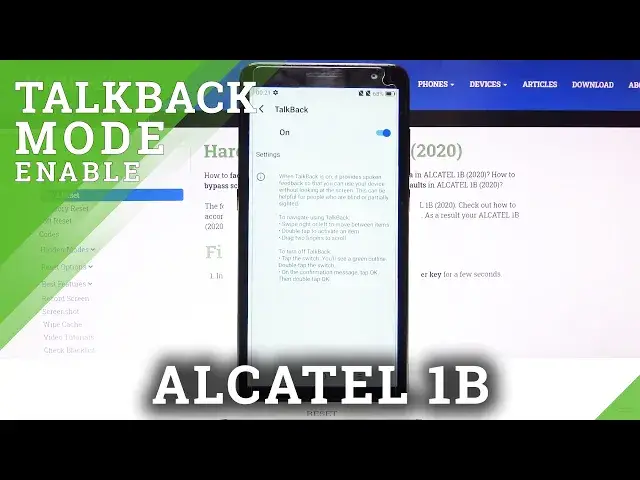 Video thumbnail for How to Enable Talkback Mode in ALCATEL 1B – Find Talkback Options