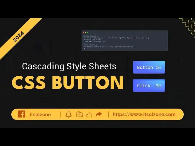 Video thumbnail for Master CSS Buttons | Button 16 | Web Development | UI Design | Responsive Button | ITSolZone