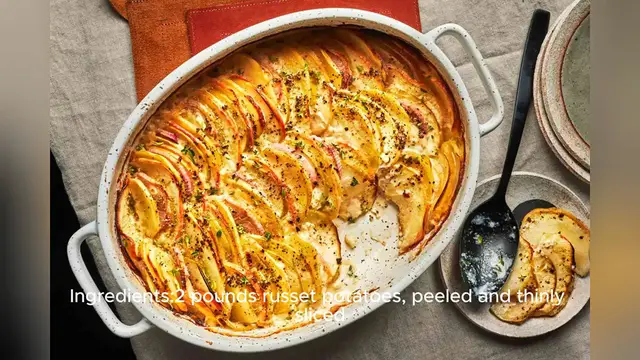 Video thumbnail for au gratin potatoes recipe