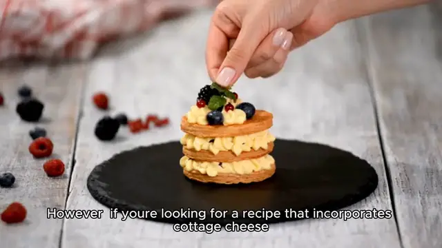 Video thumbnail for cottage cheese recipe