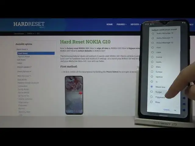 Video thumbnail for Listen to All Notification Tones on NOKIA G10 - Ringtone List