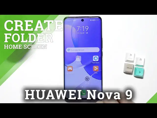 Video thumbnail for How to Add Folder to Home Screen in HUAWEI Nova 9 - Create Folder