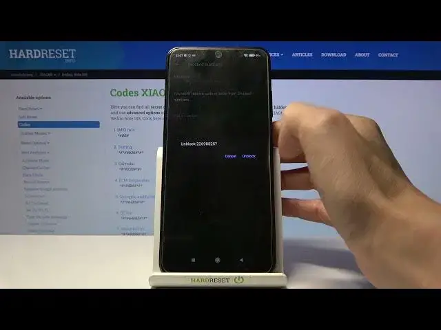 'Video thumbnail for How to Block Number on XIAOMI Redmi Note 10S - Block Calls'