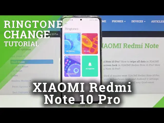 'Video thumbnail for How to Change Ringtone in XIAOMI Redmi Note 10 Pro – Set Preferred Ringtone'