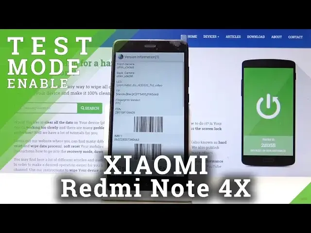 'Video thumbnail for How to Enter Diagnostic Test Mode in Xiaomi Redmi Note 4X - Open Hardware Test Mode'