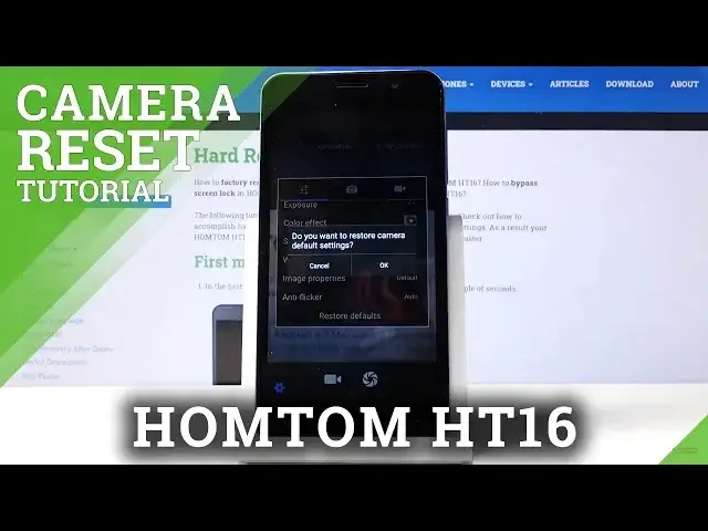 Video thumbnail for How to Reset Camera on Homtom HT16 – Quick Camera Fix