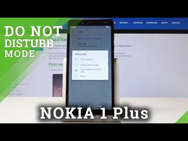 'Video thumbnail for How to Enable Do Not Disturb Mode in NOKIA 1 Plus - Silent Mode'