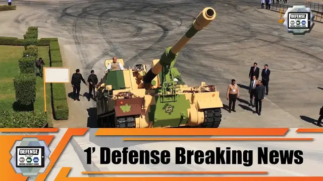 Video thumbnail for India has manufactured first local-made K9 Vajra 155 mm tracked self-propelled howitzer Indian army