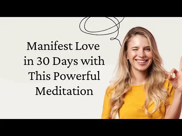 Video thumbnail for Most Powerful Meditation to Attract Love & Relationships