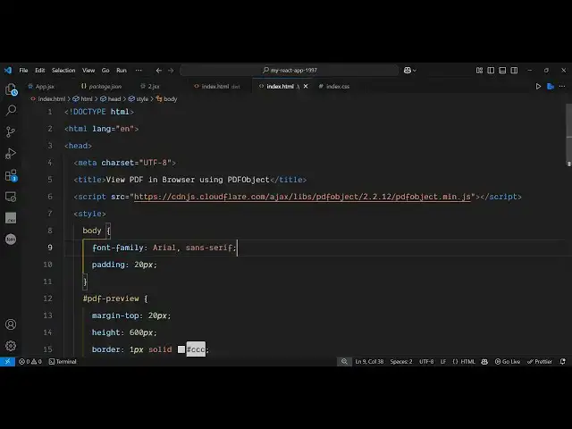 Video thumbnail for Build a PDF Viewer & Editor in Browser Using PDFObject Library in HTML & JavaScript