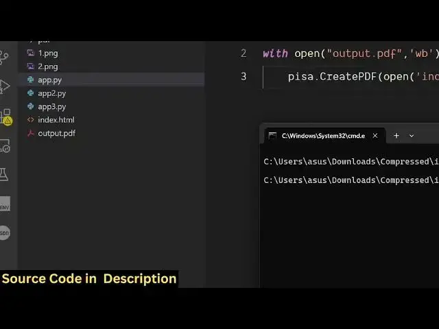 Video thumbnail for Python 3 xhtml2pdf Library Script to Export HTML With CSS Template to PDF Document in CMD