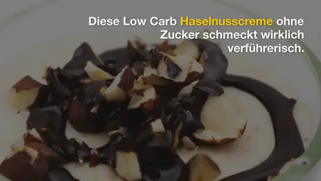 Video thumbnail for HASELNUSSCREME OHNE ZUCKER