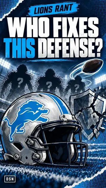 Video thumbnail for The Lions' defense sinks the game and puts Brad Holmes in the crosshairs