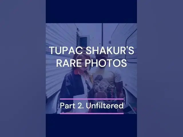 Video thumbnail for 🔥 Tupac Shakur in Rare Photos You’ve Probably Never Seen Prt 2 🎬✨ – 2Pac Rare Moments 🎬✨#tupac #2pac