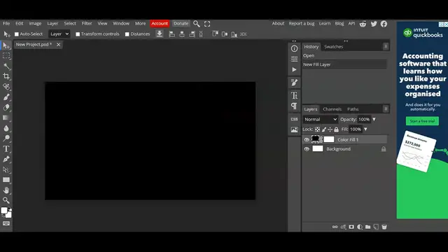 Video thumbnail for Colorful Text Effect in Photopea in Hindi - Photopea Tutorial