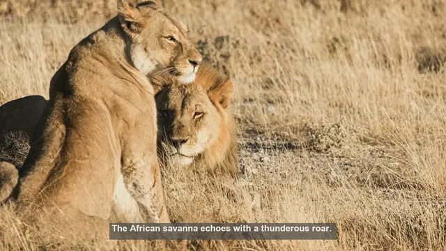 Video thumbnail for 10 Key Differences in Lion Hunting: Male vs Female Strategies