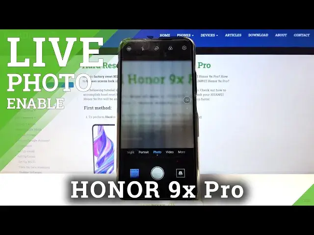'Video thumbnail for How to Take Moving Pictures in HUAWEI Honor 9x Pro – Make Live Photos'